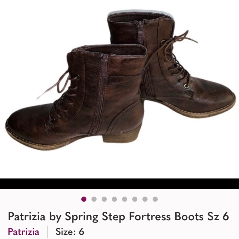 Patrizia Boots by Spring Step Fortress Sz 6